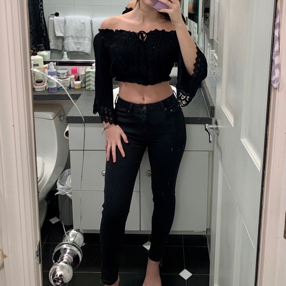 dressy crop tops
